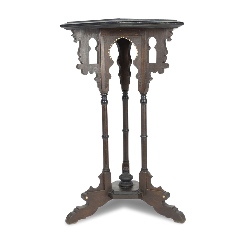 Moroccan Inlay Decorative Side Table