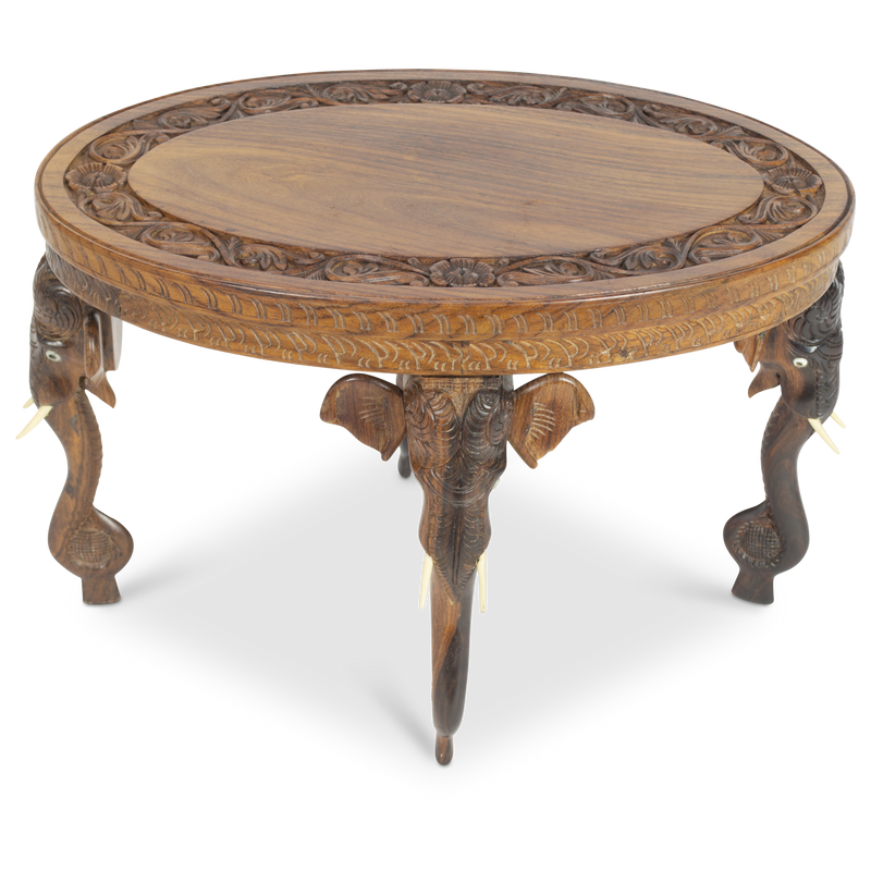 Oval Elephant Table