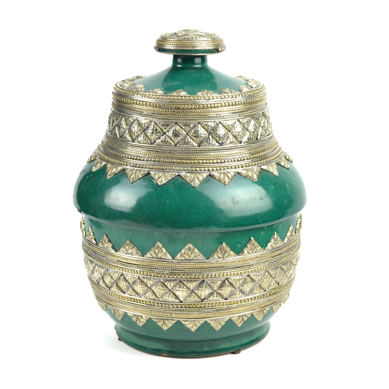 Moroccan Lidded Jar