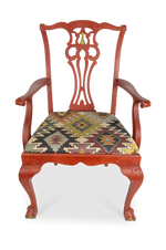 Asian Chippendale Arm Chair