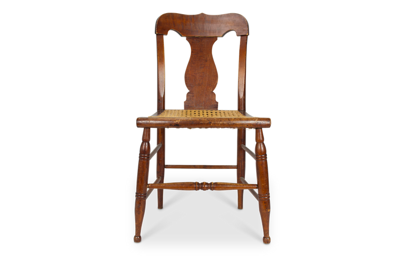 Vintage Spindle Leg Side Chair