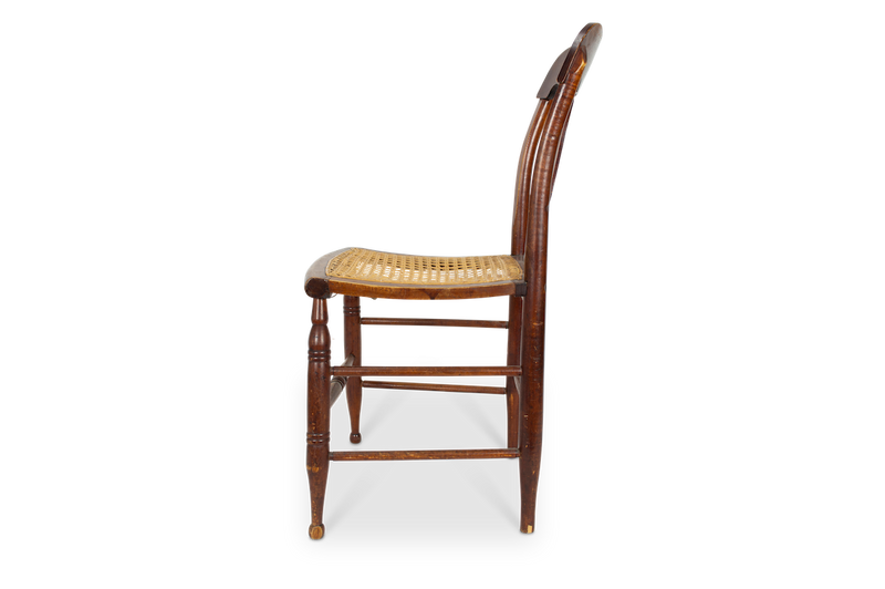 Vintage Spindle Leg Side Chair