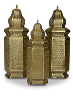 Moroccan Golden Lantern - Small