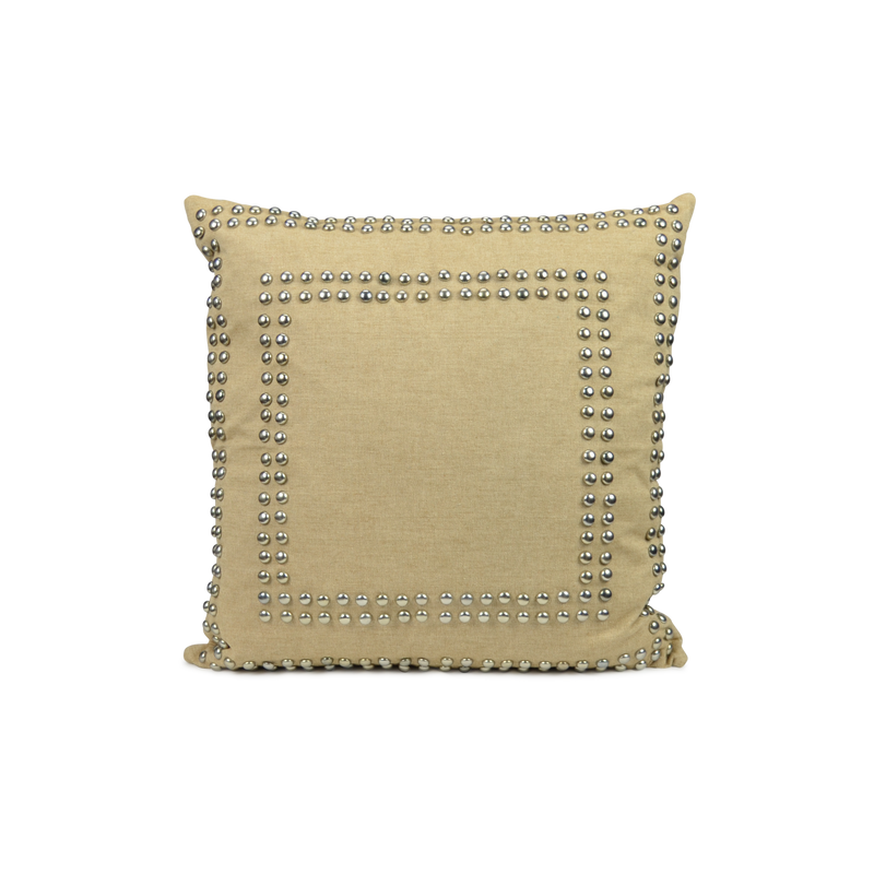 Stud Decorated Pillow