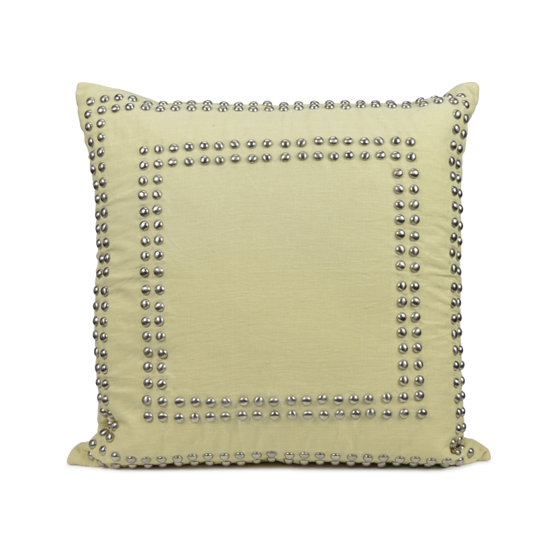 Stud Decorated Pillow