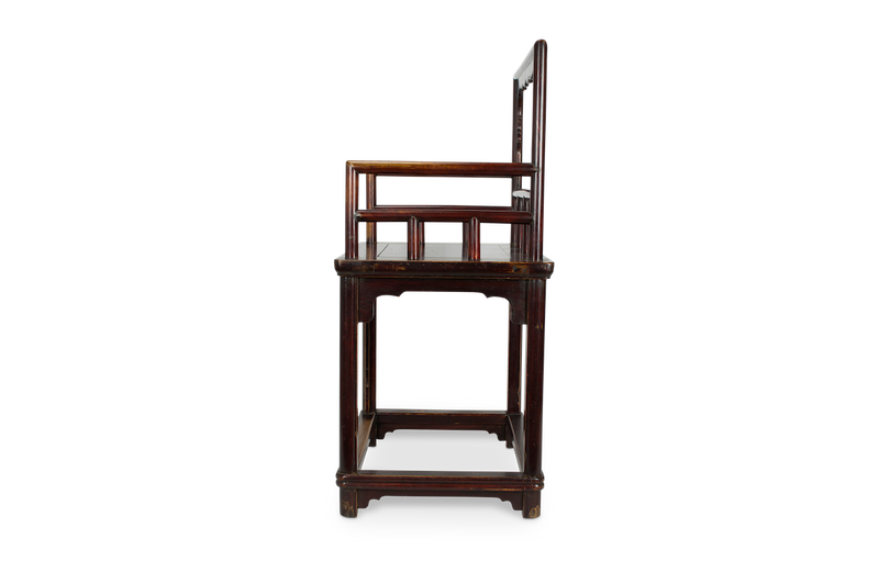Pair Chinese Ancestor Chairs Priced Separately