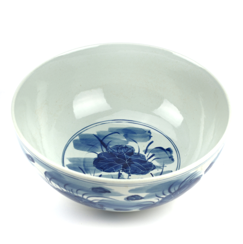 Chinese Lotus Bowl