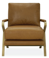Pair Metal Frame Lounge Chairs Priced Separately